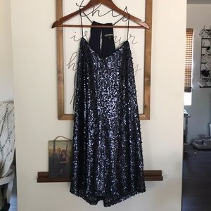 Sequin Dress Thin Straps